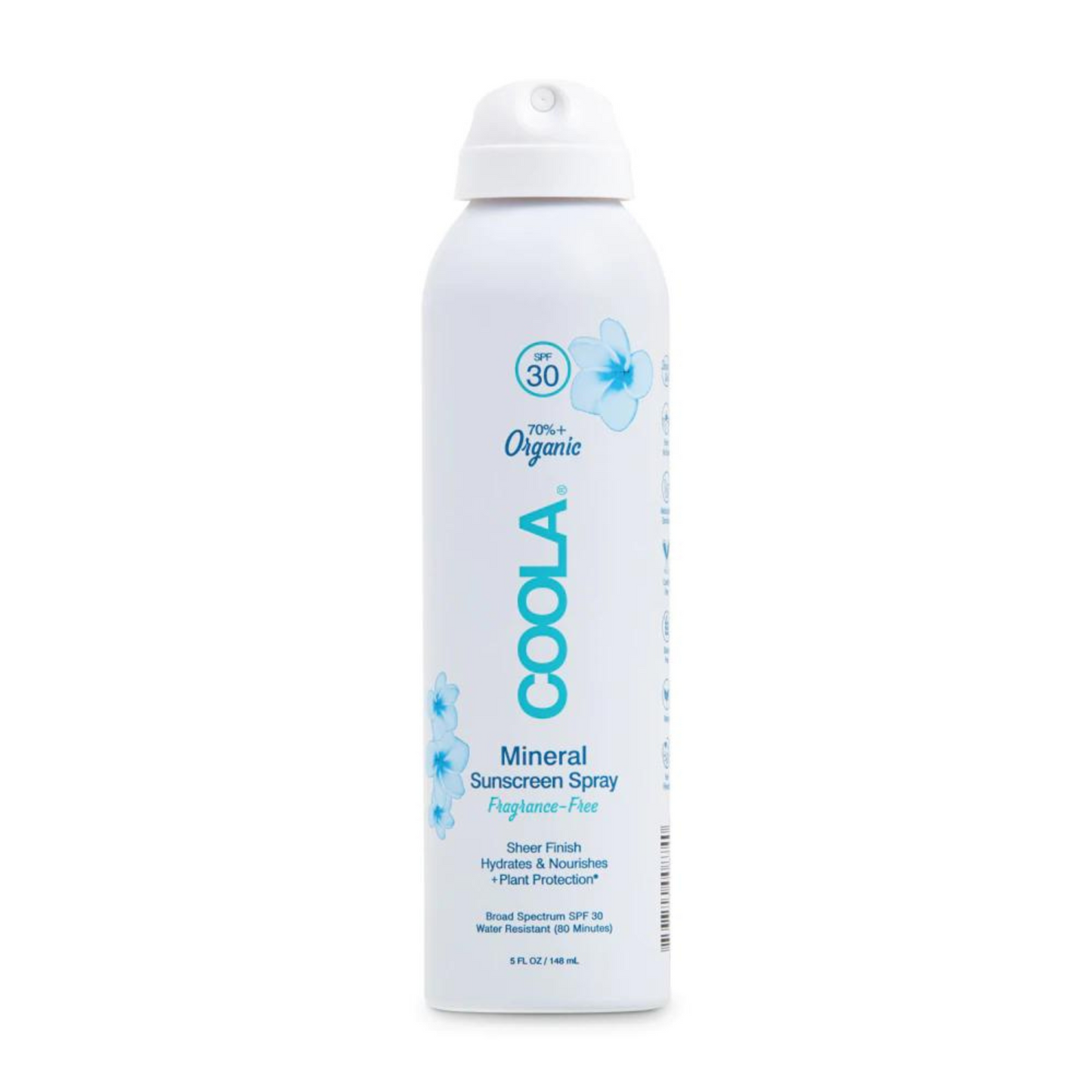 COOLA Suncare Mineral Sunscreen Spray Fragrance-Free (5 fl oz)