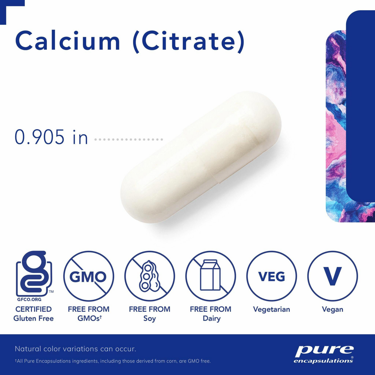 Pure Encapsulations Calcium (citrate) Capsules (180 count) #10085794