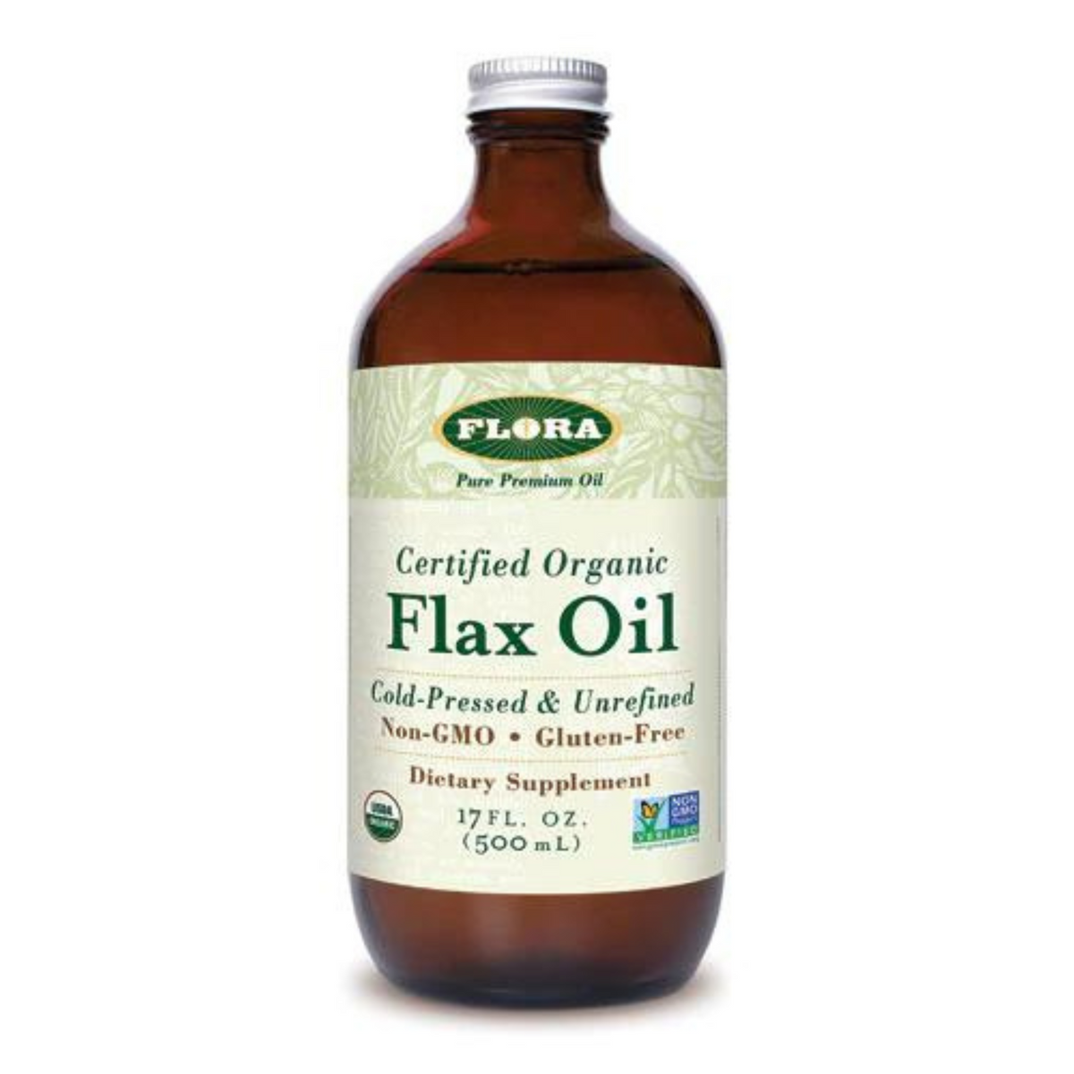 Primary image of Certified Organic Flax Oil 17 oz