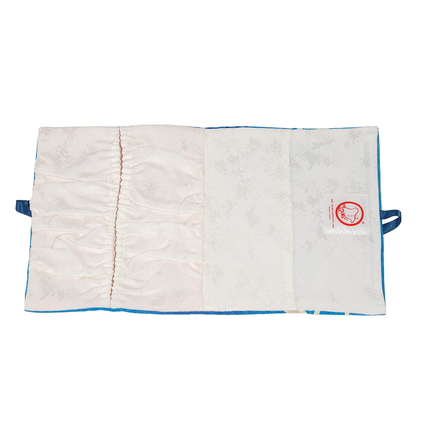 Secondary image of Chidoriya Small Lingerie Pouch - Blue Open