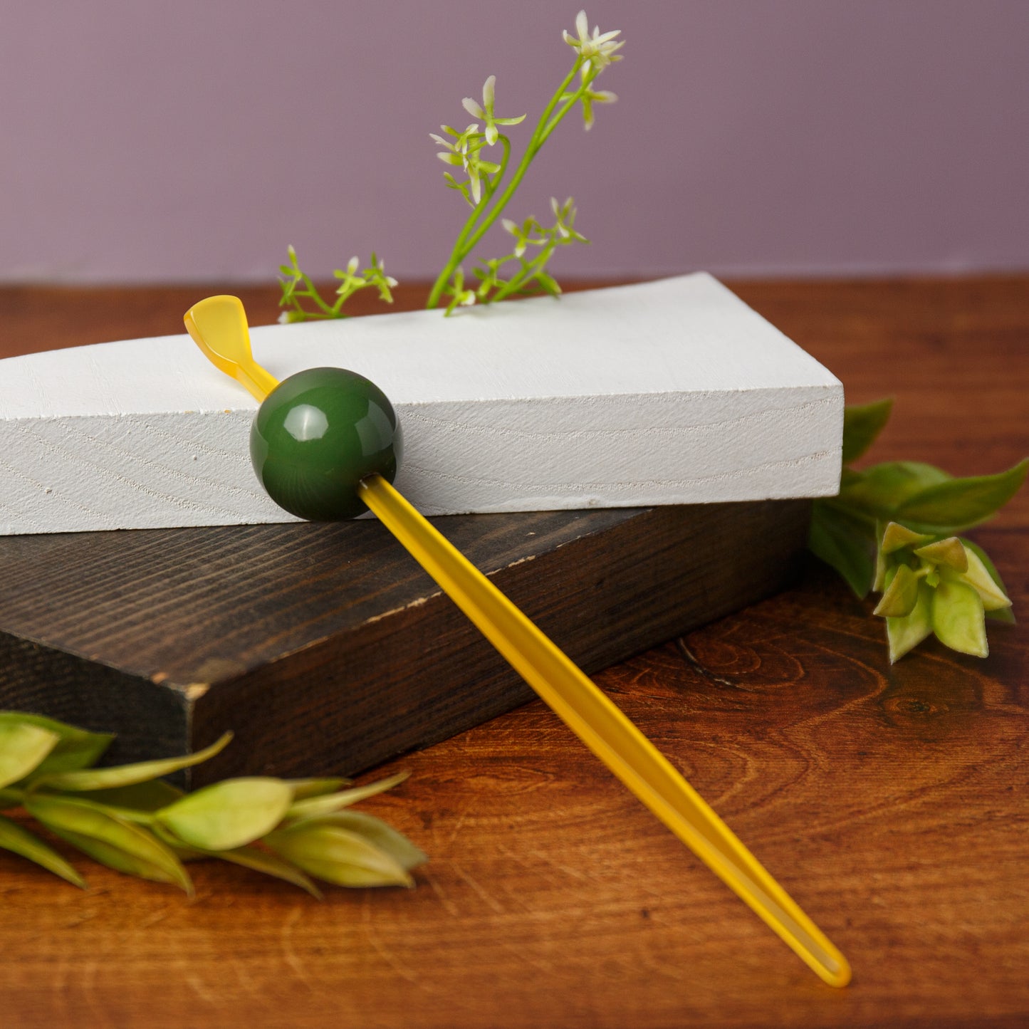 Alternate Image of Matcha Green Tea Tama Kanzashi Hair Stick