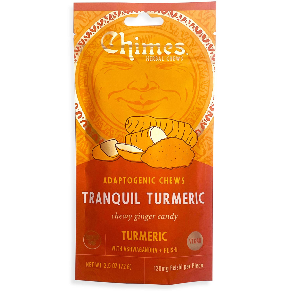 Primary Image of Chimes Tranquil Turmeric Adaptogenic Chews (2.5 oz)