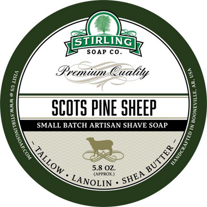 Primary Image of Scots Pine Sheep Tallow Shave Soap