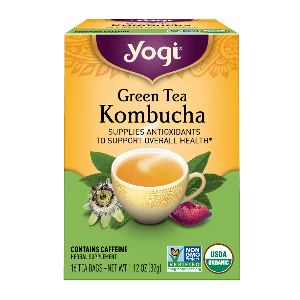 Primary Image of Green Tea Kombucha Tea Bags