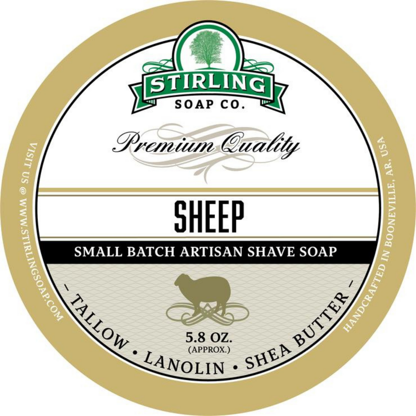 Primary Image of Sheep Tallow Shave Soap