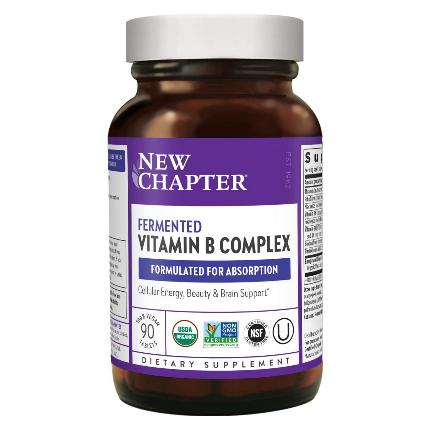 Primary Image of Fermented Vitamin B Complex Tablets