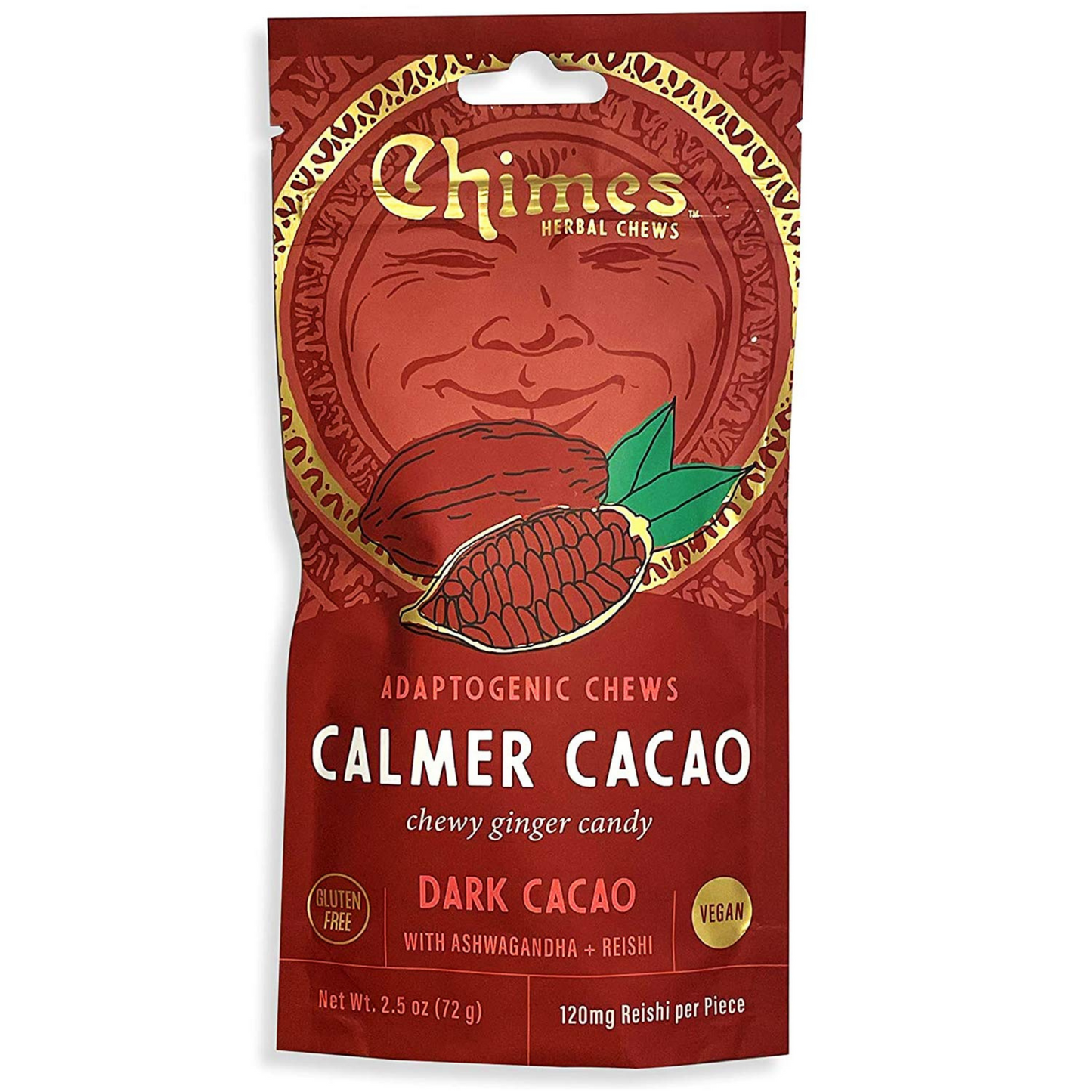 Primary Image of Calmer Cacao Adaptogenic Ginger Chews