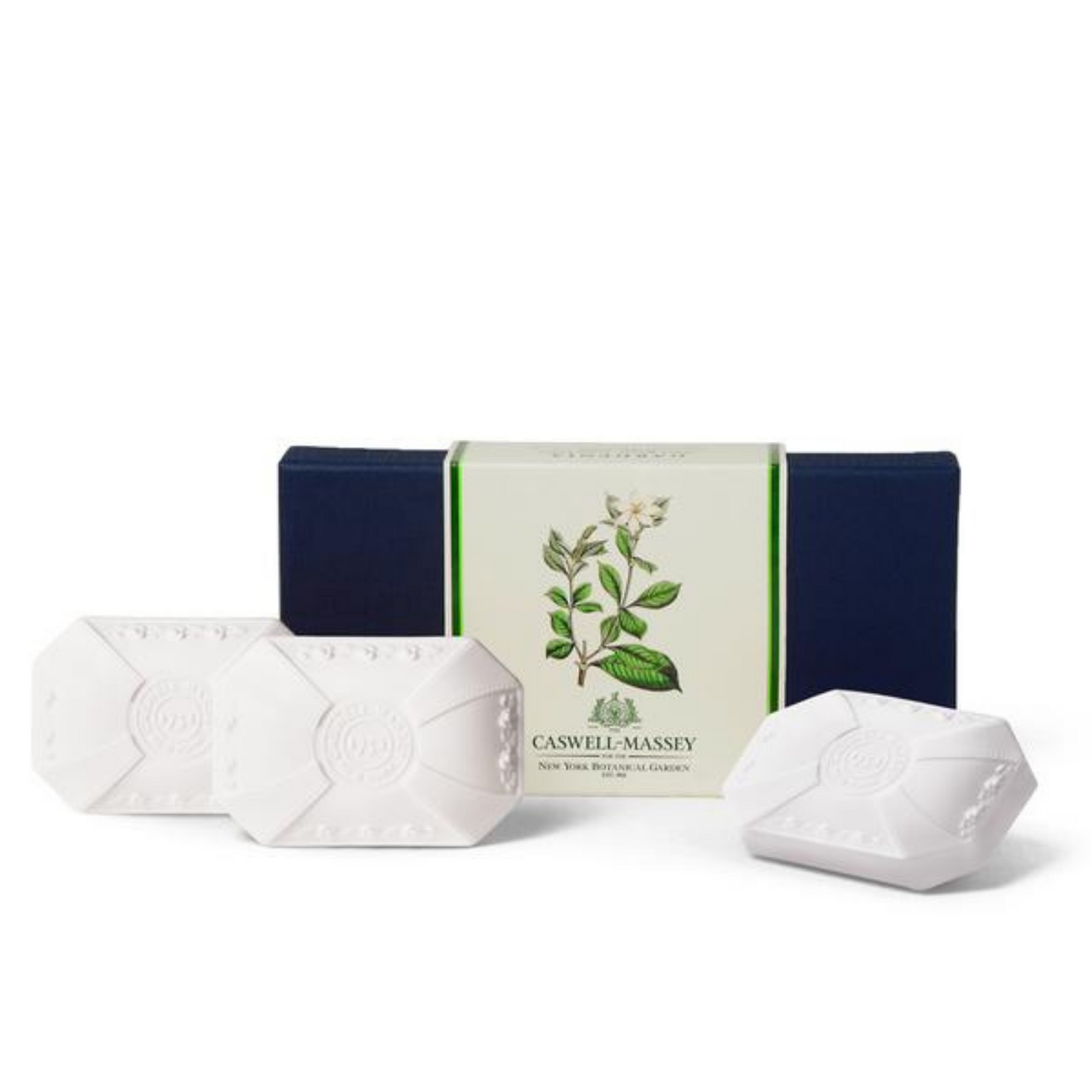 Primary image of NYBG Gardenia Three Bar Soap Set