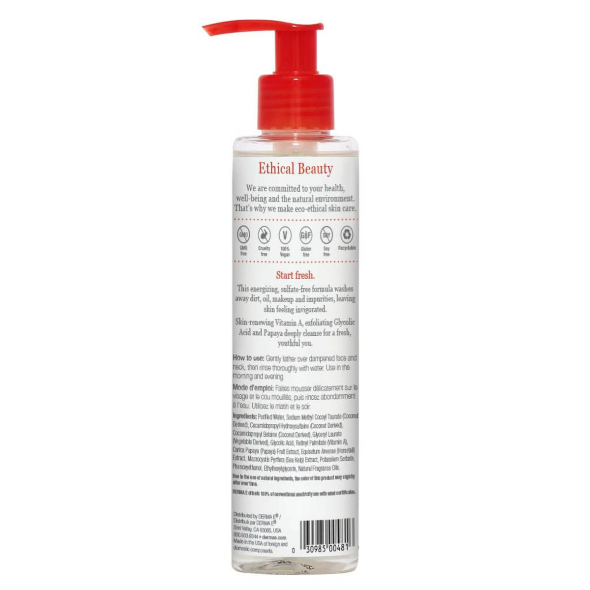 DERMA E Anti-Wrinkle Cleanser (6 fl oz) #10085286