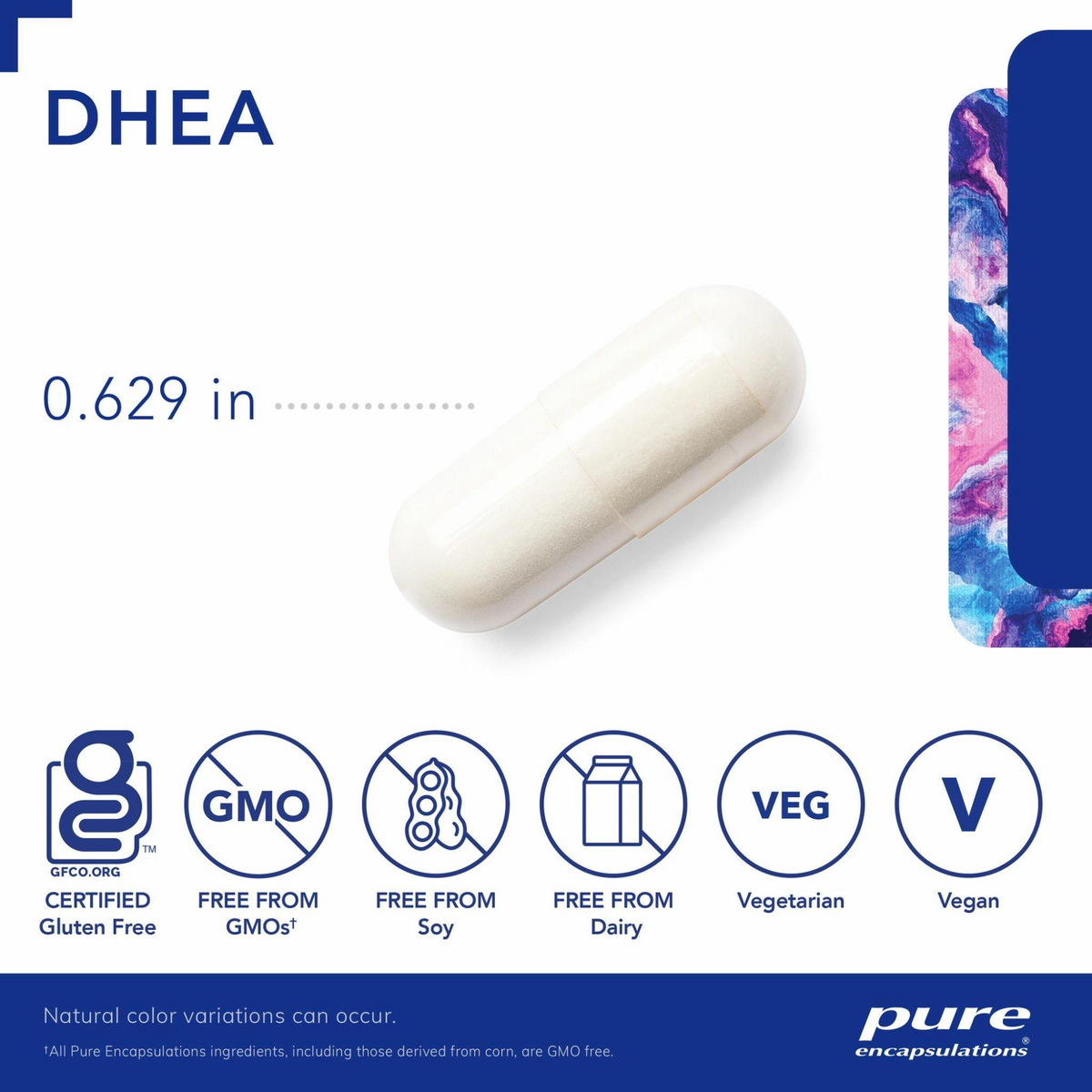 Pure Encapsulations DHEA 10 mg Capsules (180 count) #10085799