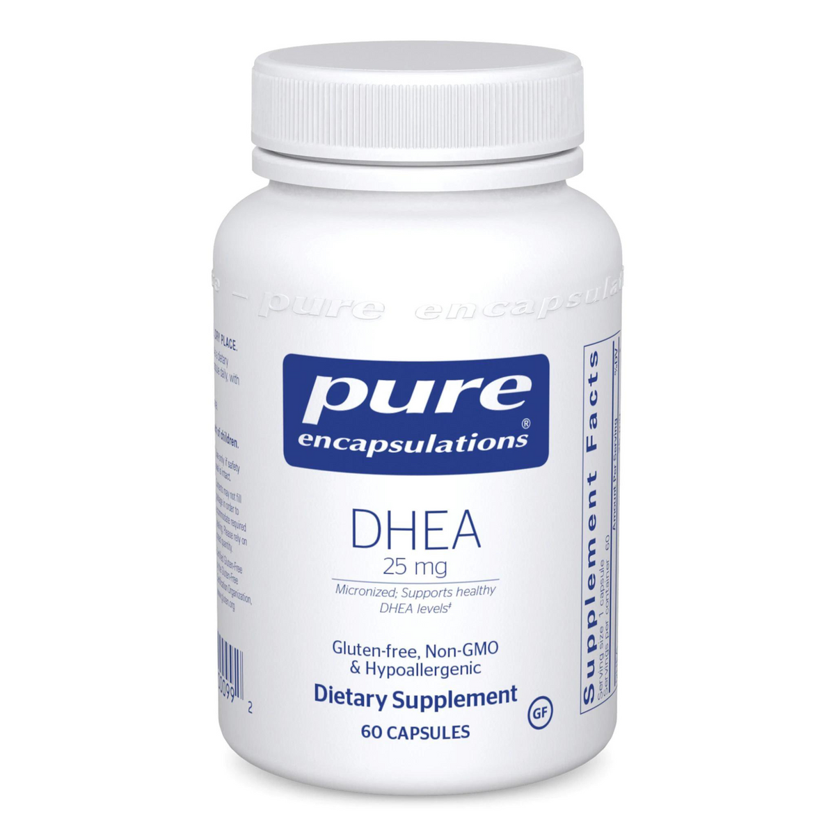 Primary Image of DHEA 25 mg. Capsules (60 count)