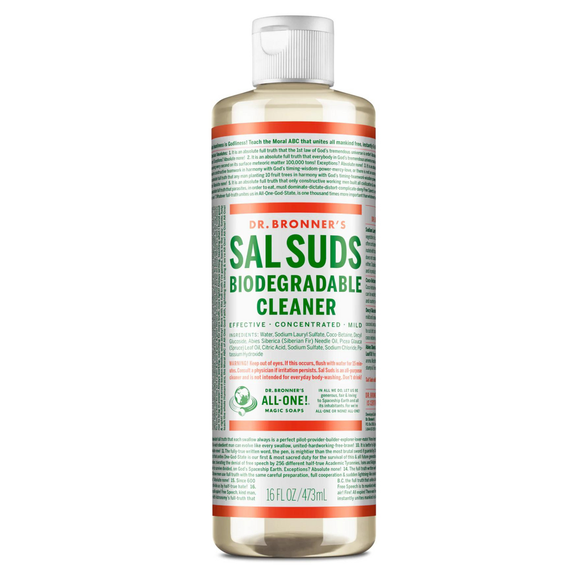 Primary Image of Dr. Bronner's Sal Suds Biodegradable Cleaner (16 fl oz)