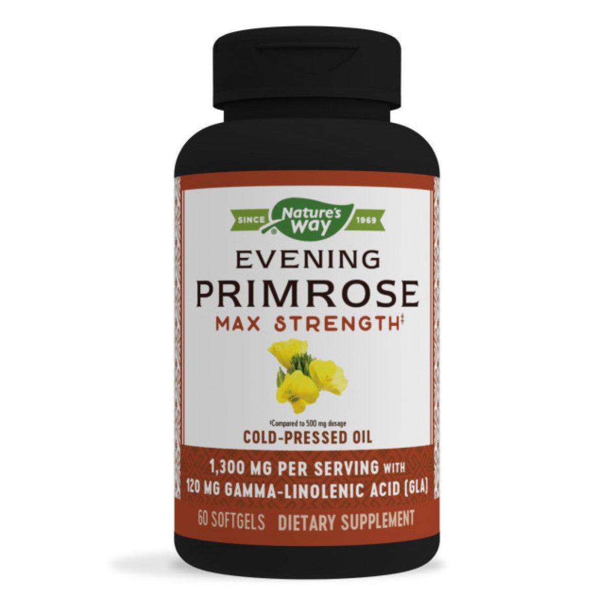 Primary image of Evening Primrose Oil Cold-Pressed 1300mg