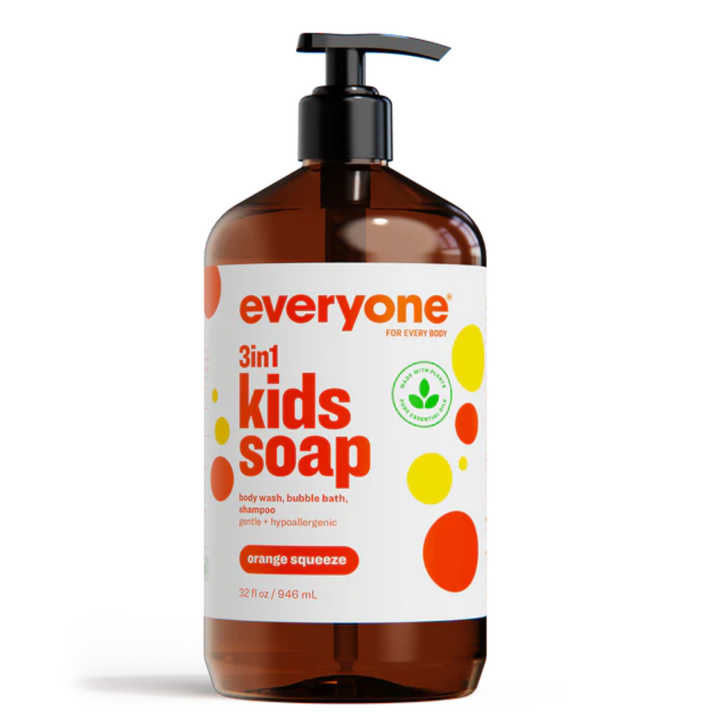 Primary image of Everyone for Kids 3-in-1 Orange Squeeze Soap
