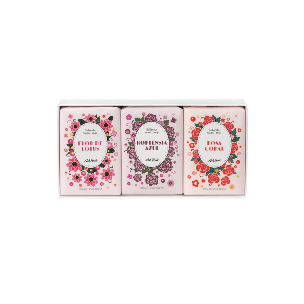 Primary Image of Flowers Soap Box Set