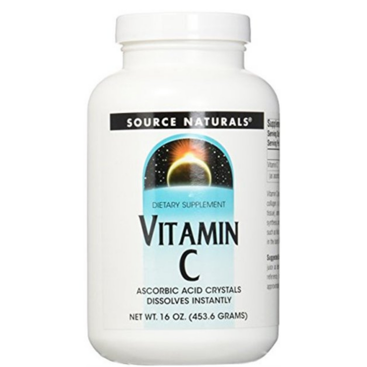 Source Naturals Vitamin C Ascorbic Acid Crystals (8 oz) #10065894
