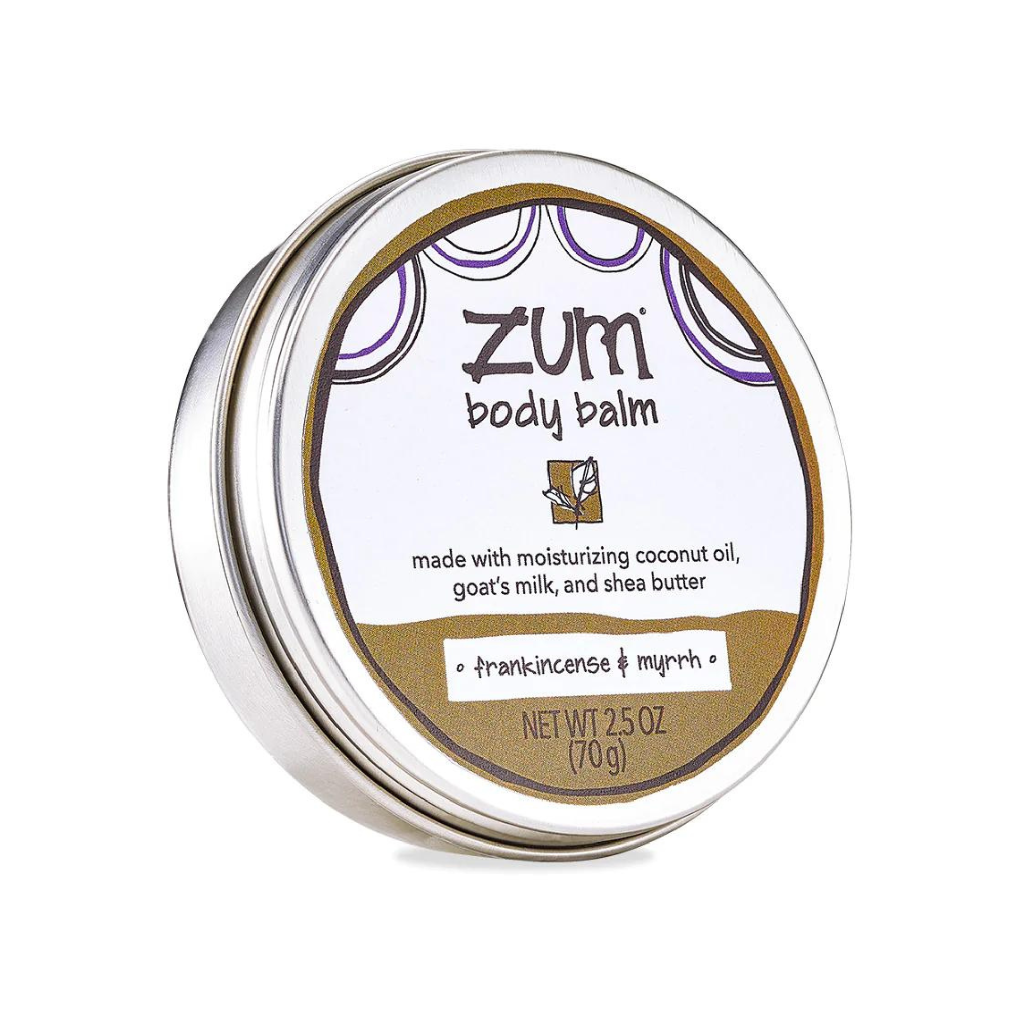 Indigo Wild Frankincense & Myrrh Zum Rub – 2,5 Oz (ca. 71g), Natürliche Feuchtigkeitscreme Mit Sheabutter