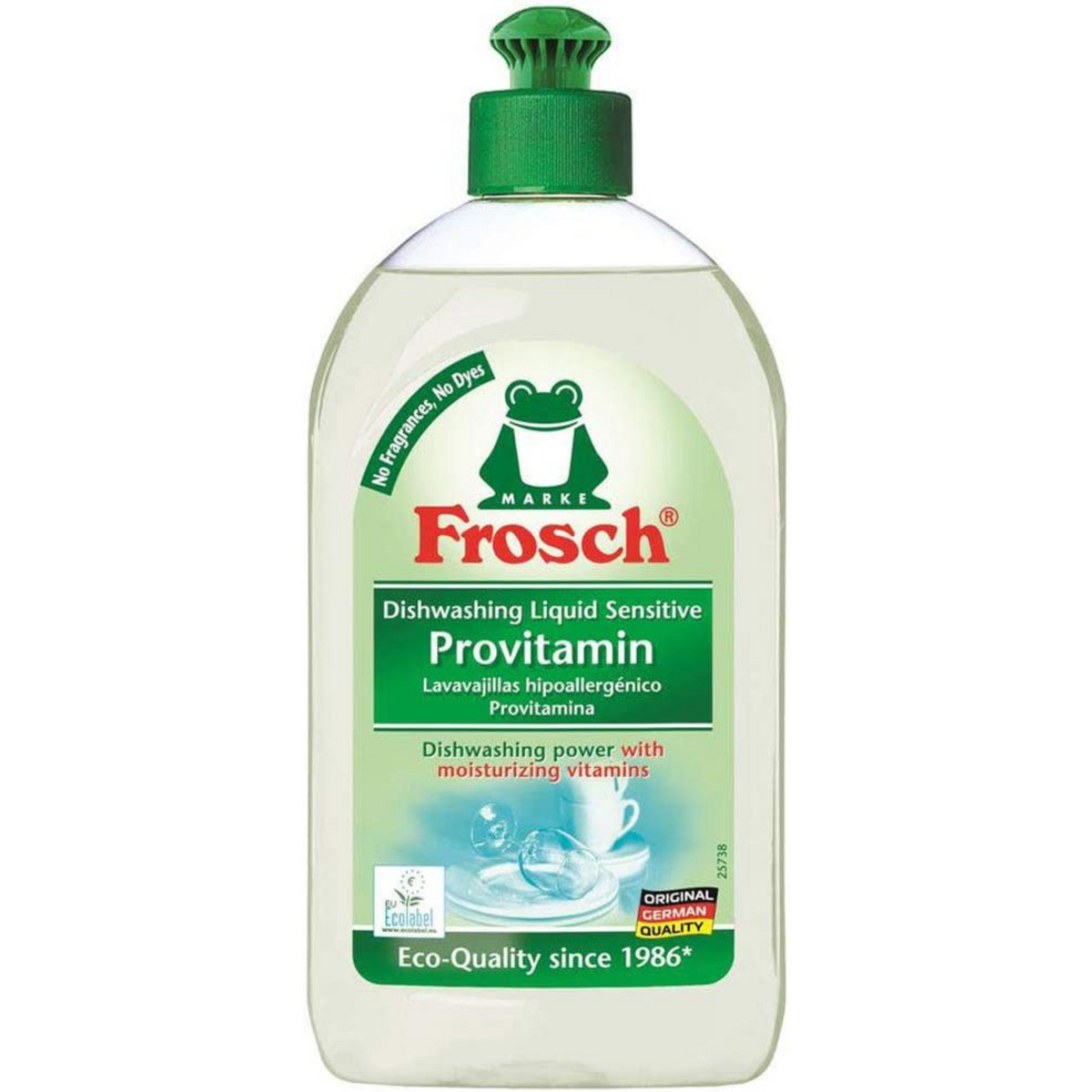 Primary Image of Frosch Sensitive Provitamin Liquid Dish Soap (500 ml) 