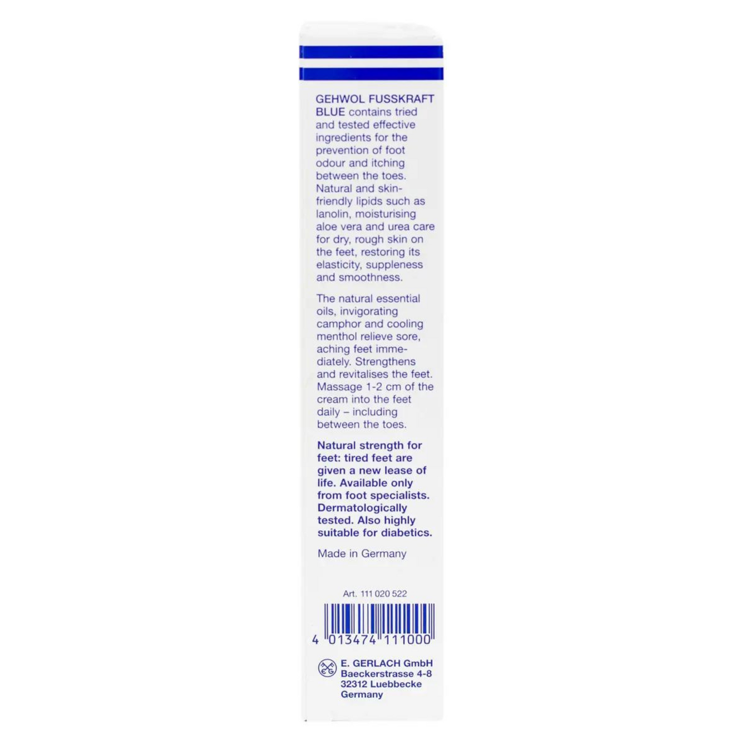 Gehwol Fusskraft Blue Foot Cream (75 ml) #10086158
