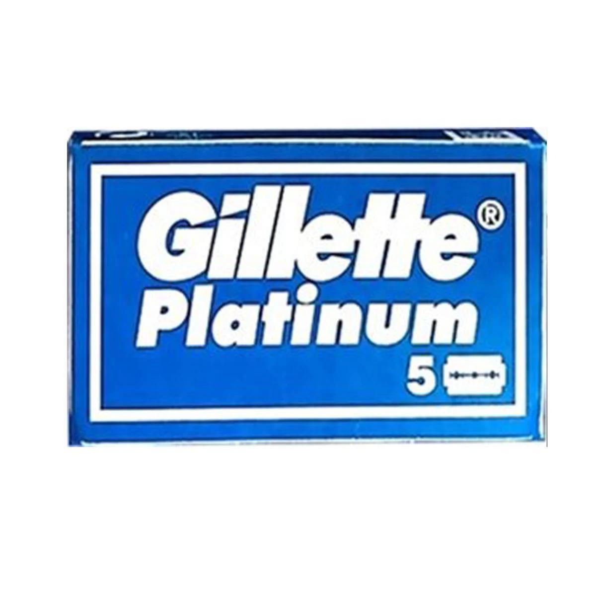 Primary Image of Gillette Platinum Classic Double Edge Razor Blades (5 Count)