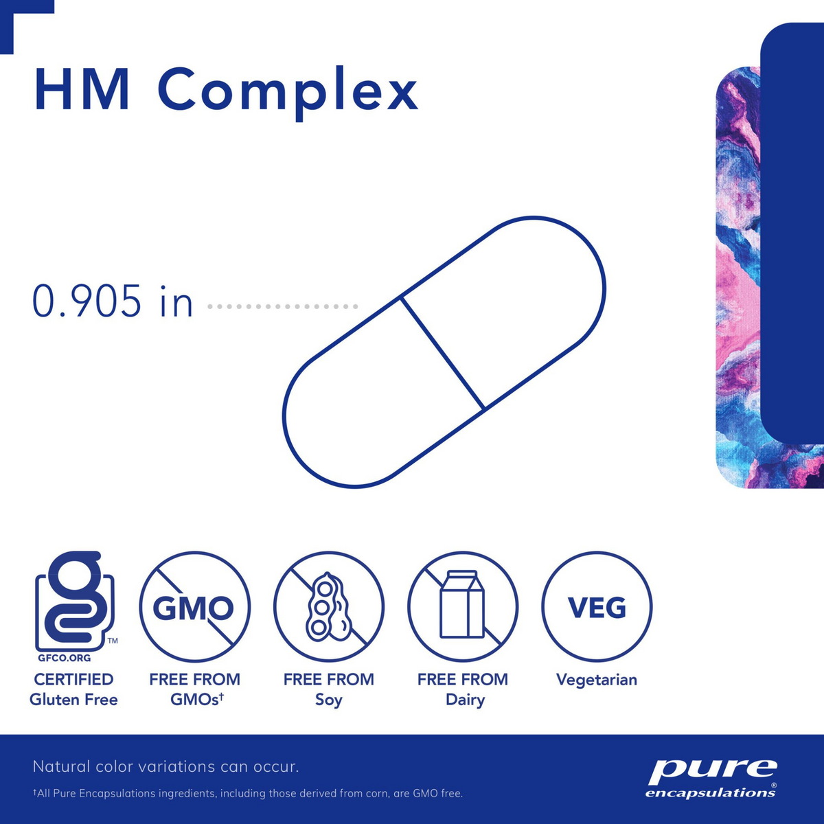 Pure Encapsulations HM Complex Capsules (90 count) #10085808