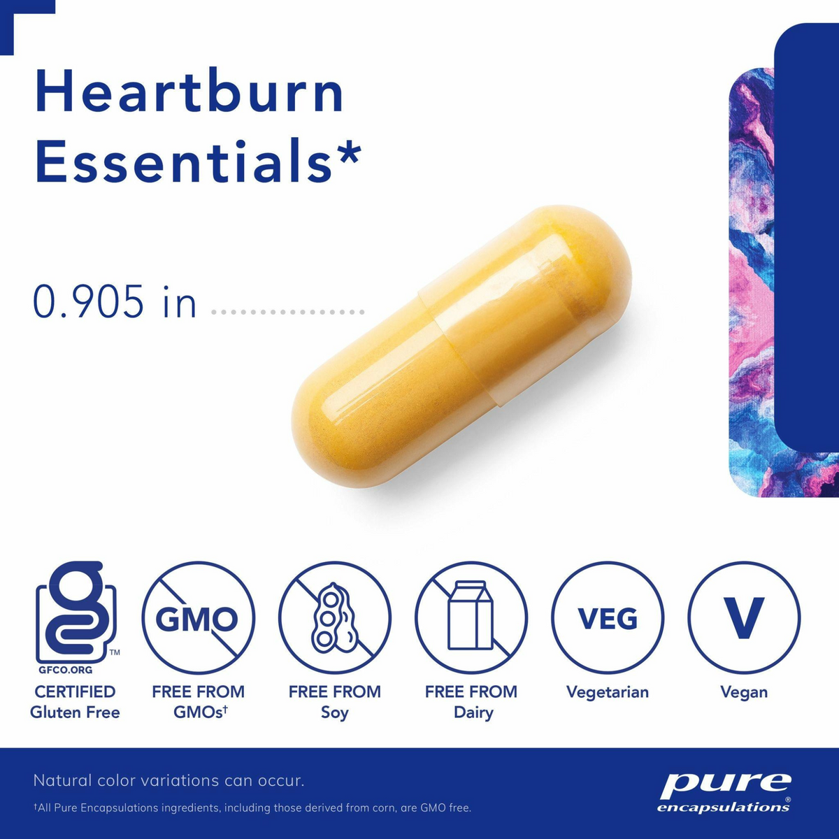 Pure Encapsulations Heartburn Essentials Capsules (180 count) #10085790