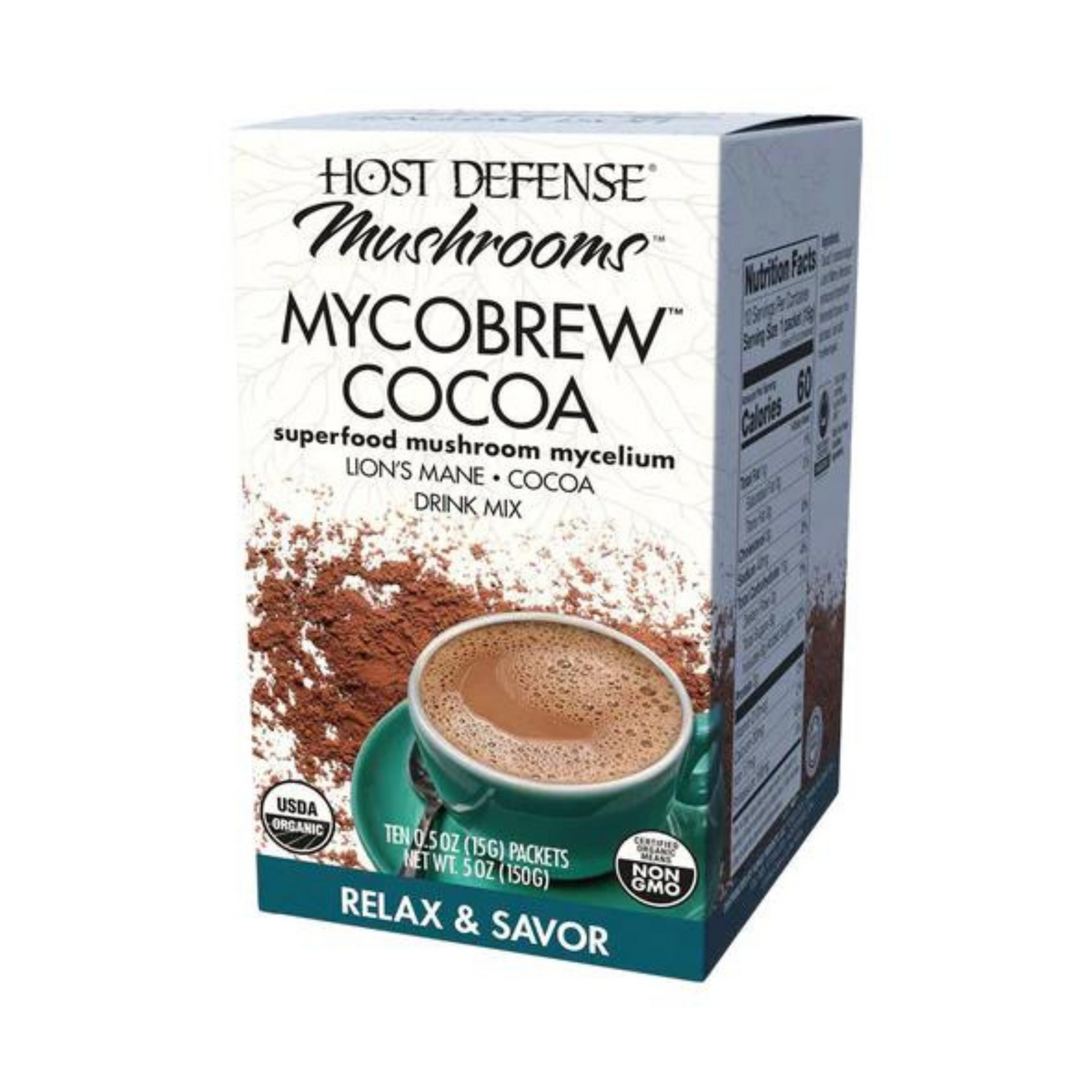 Primary Image of Host Defense MycoBrew Cocoa Packets (10 count)