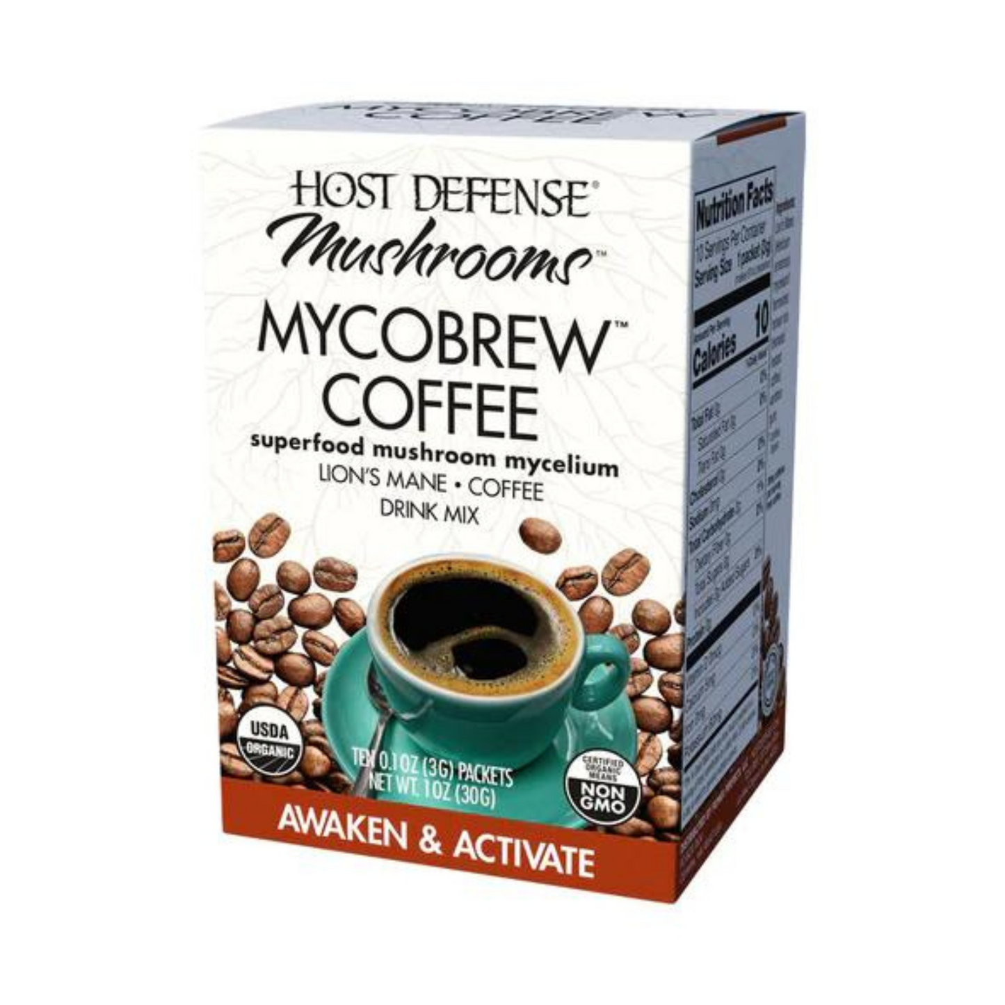 Primary Image of Host Defense MycoBrew Coffee Packets (10 count)