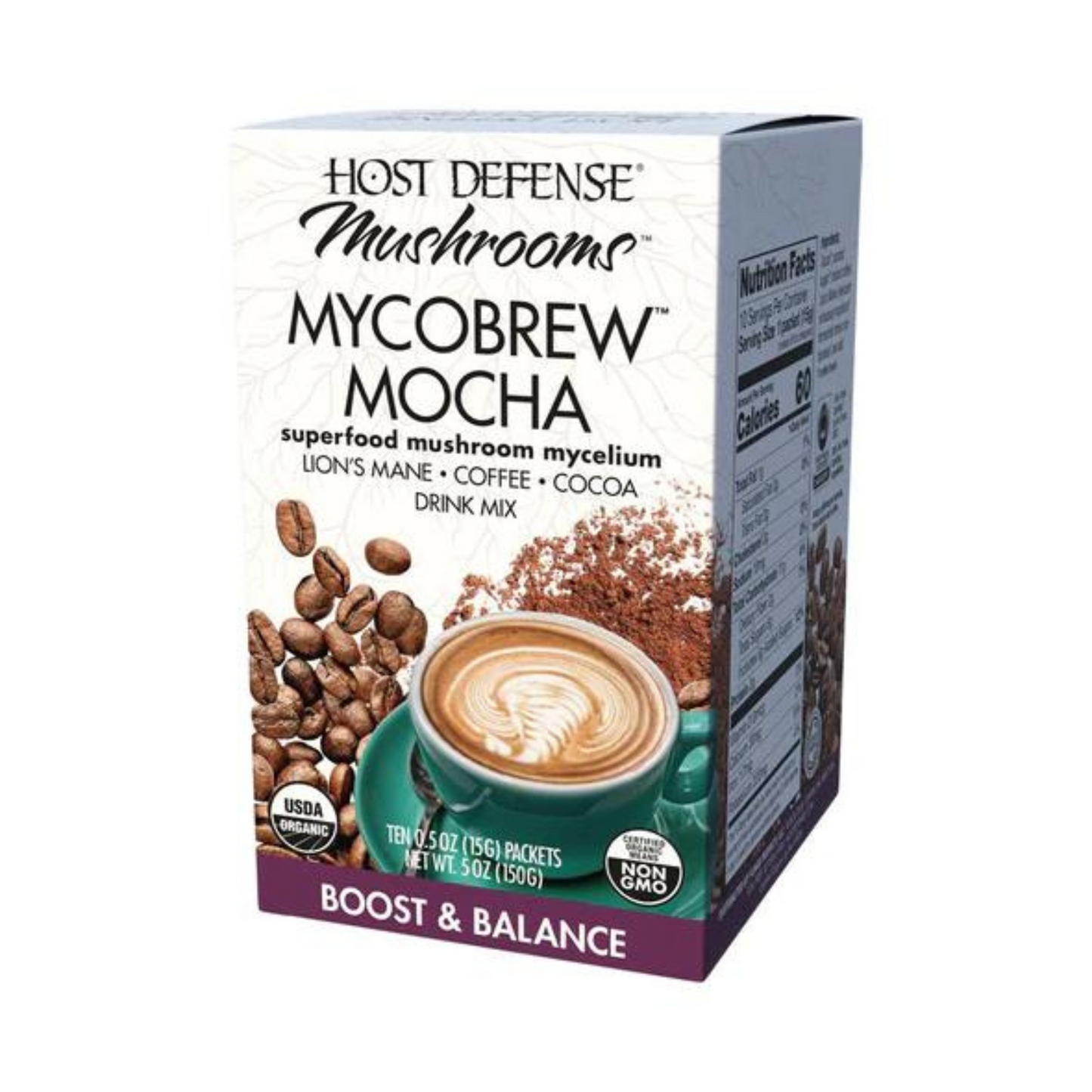 Primary Image of Host Defense MycoBrew Mocha Packets (10 count)