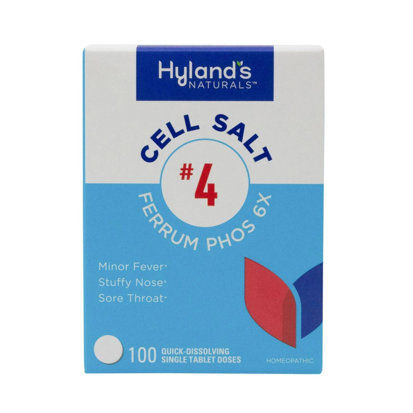 Hyland's Cell Salt Ferrum Phos 6x Tablets (100 count) Smallflower