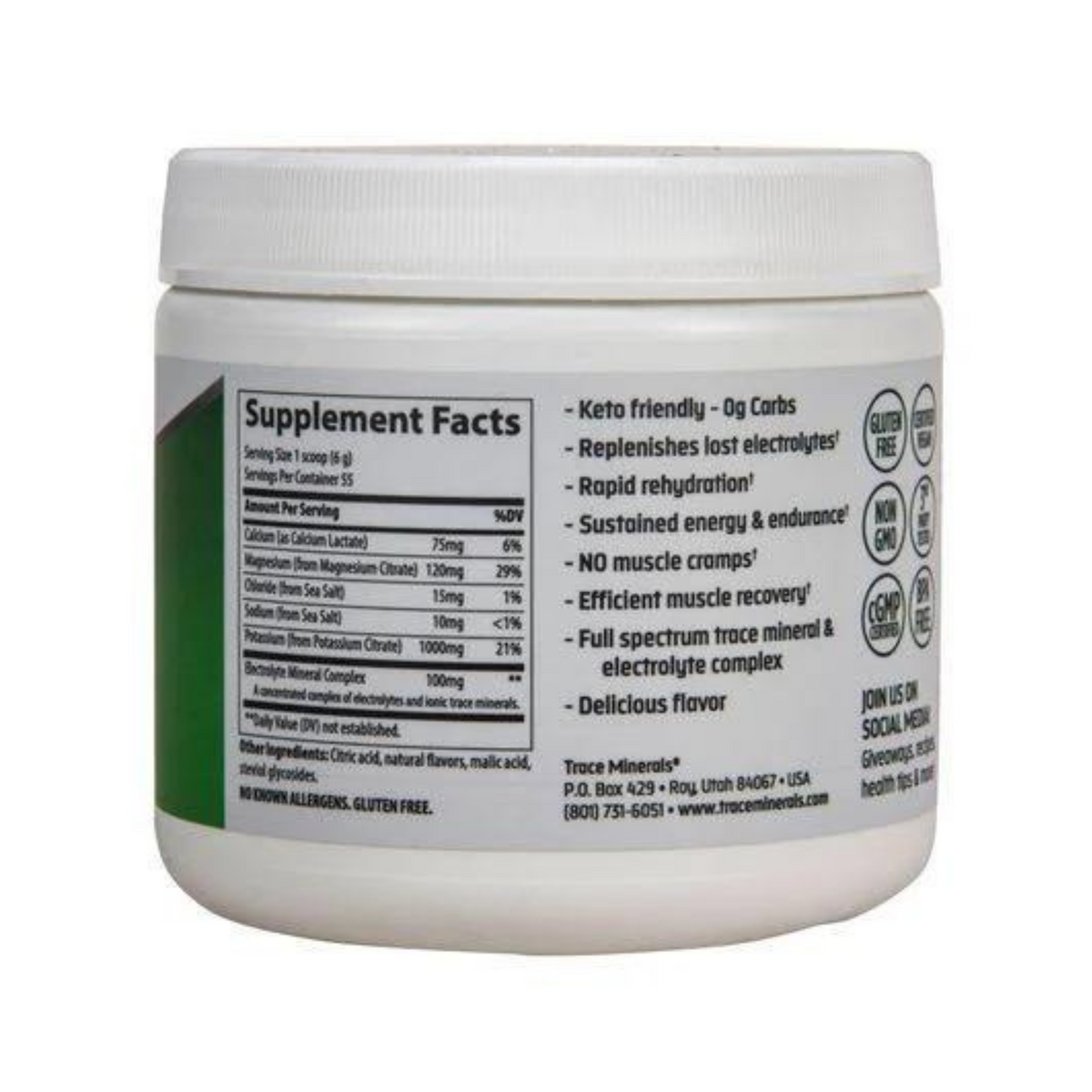 Trace Minerals Research Keto Electrolyte Powder (330 g) #10085109