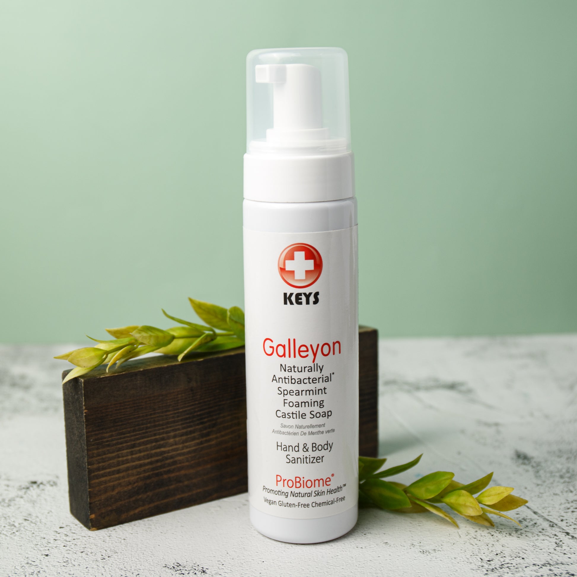 Keys Galleyon Antibacterial Spearmint Soap (8 fl oz) – Smallflower