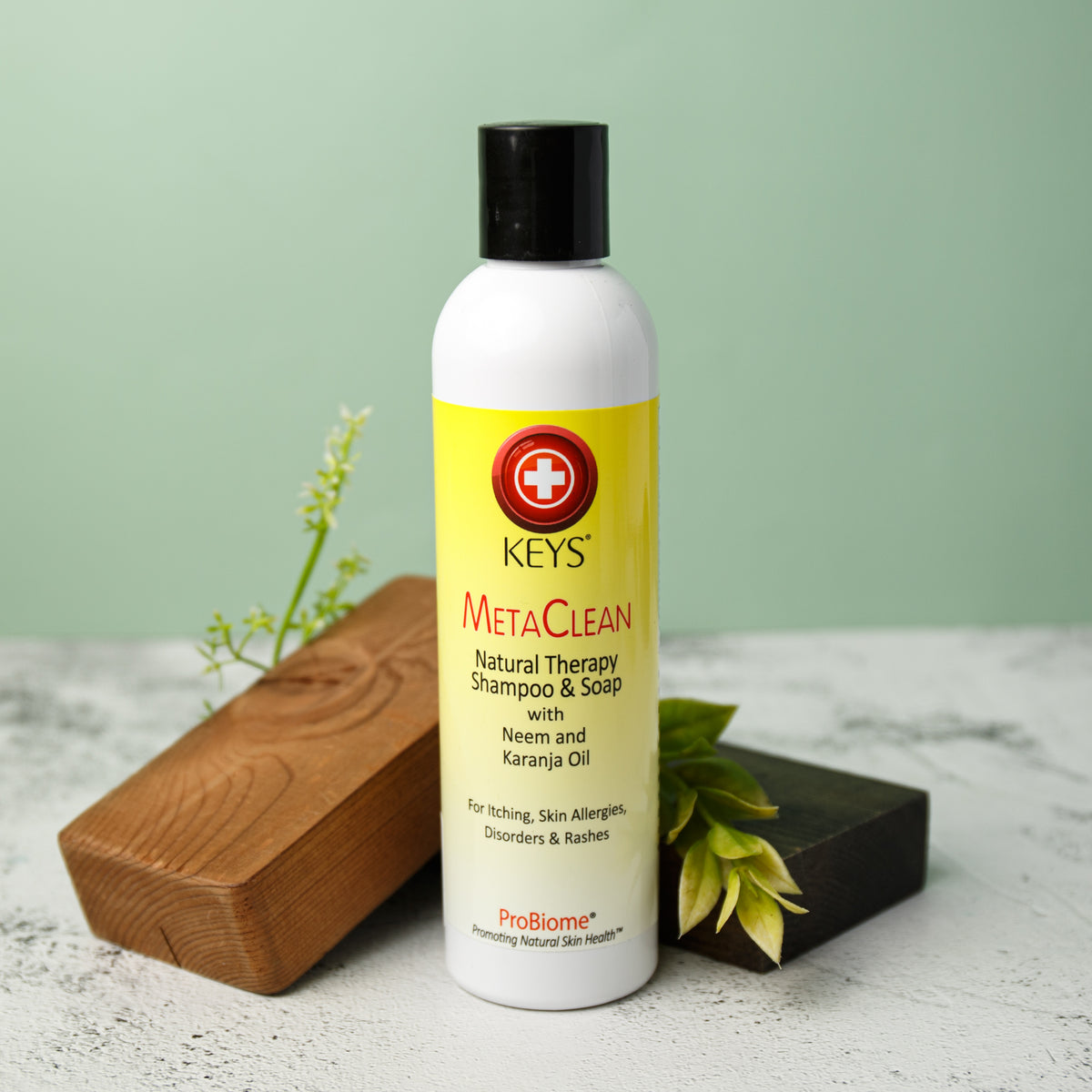 Keys Metaclean Keys Healing Shampoo and Soap | 8 fl oz | Smallflower