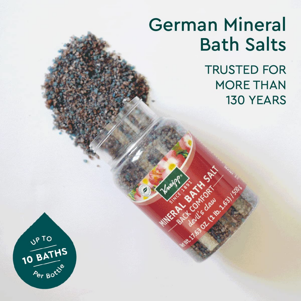 Kneipp Devil's Claw Back Comfort Mineral Bath Salts (17.63 oz) #10085877