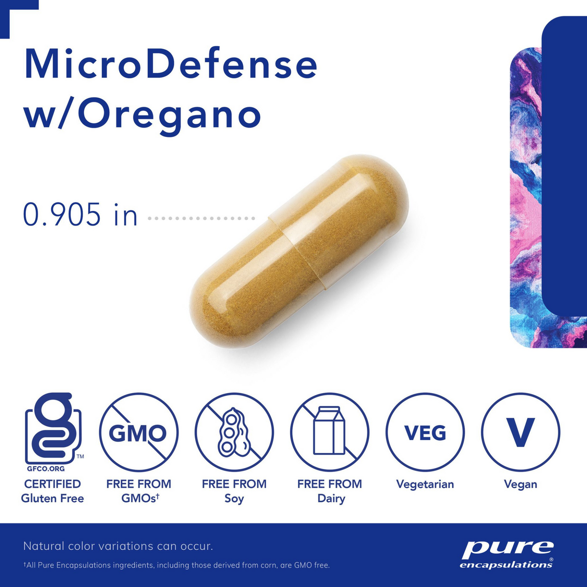 Pure Encapsulations MicroDefense with Oregano Capsules (180 count) #10085795