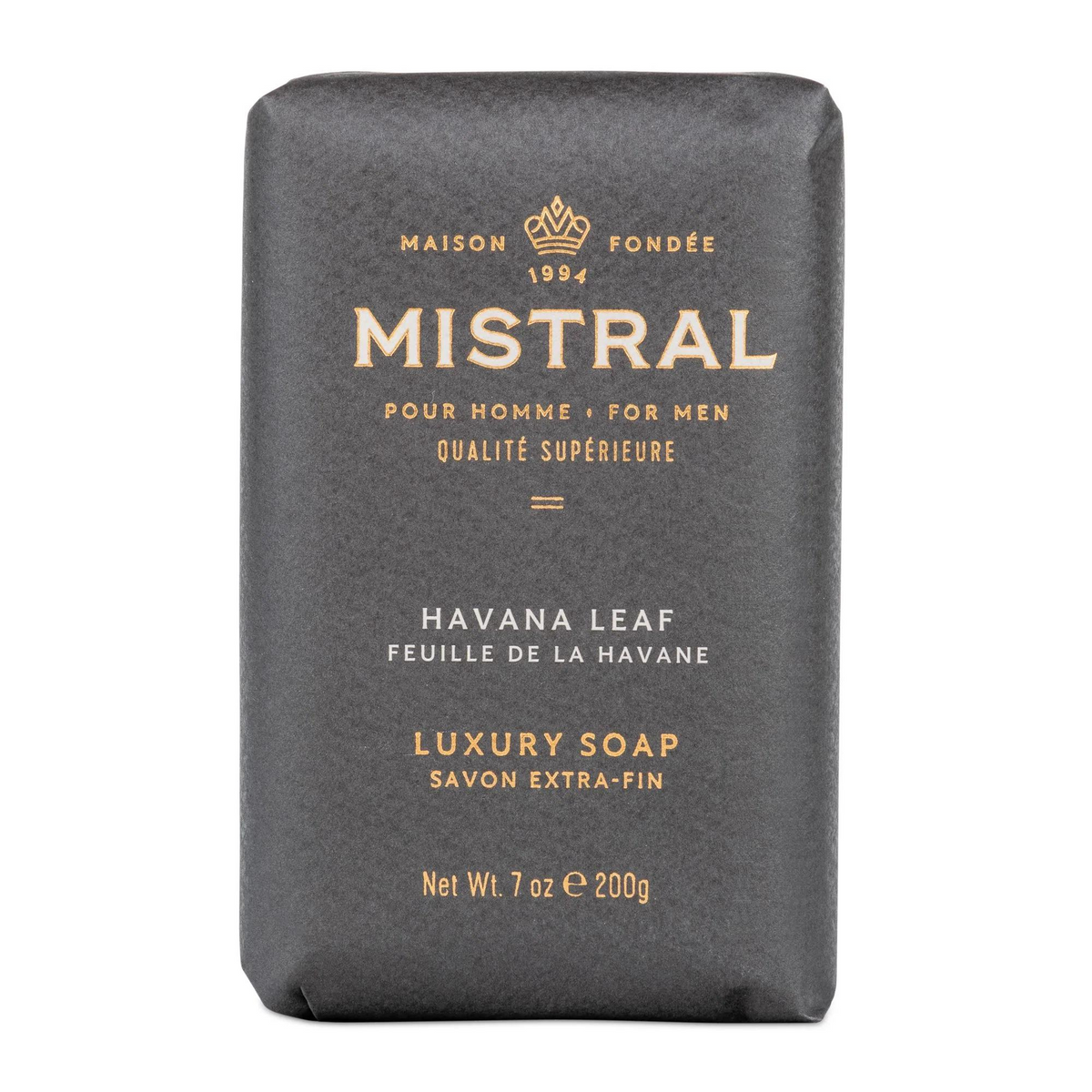 Primary Image of Mistral Havana Leaf Bar Soap (7 oz)