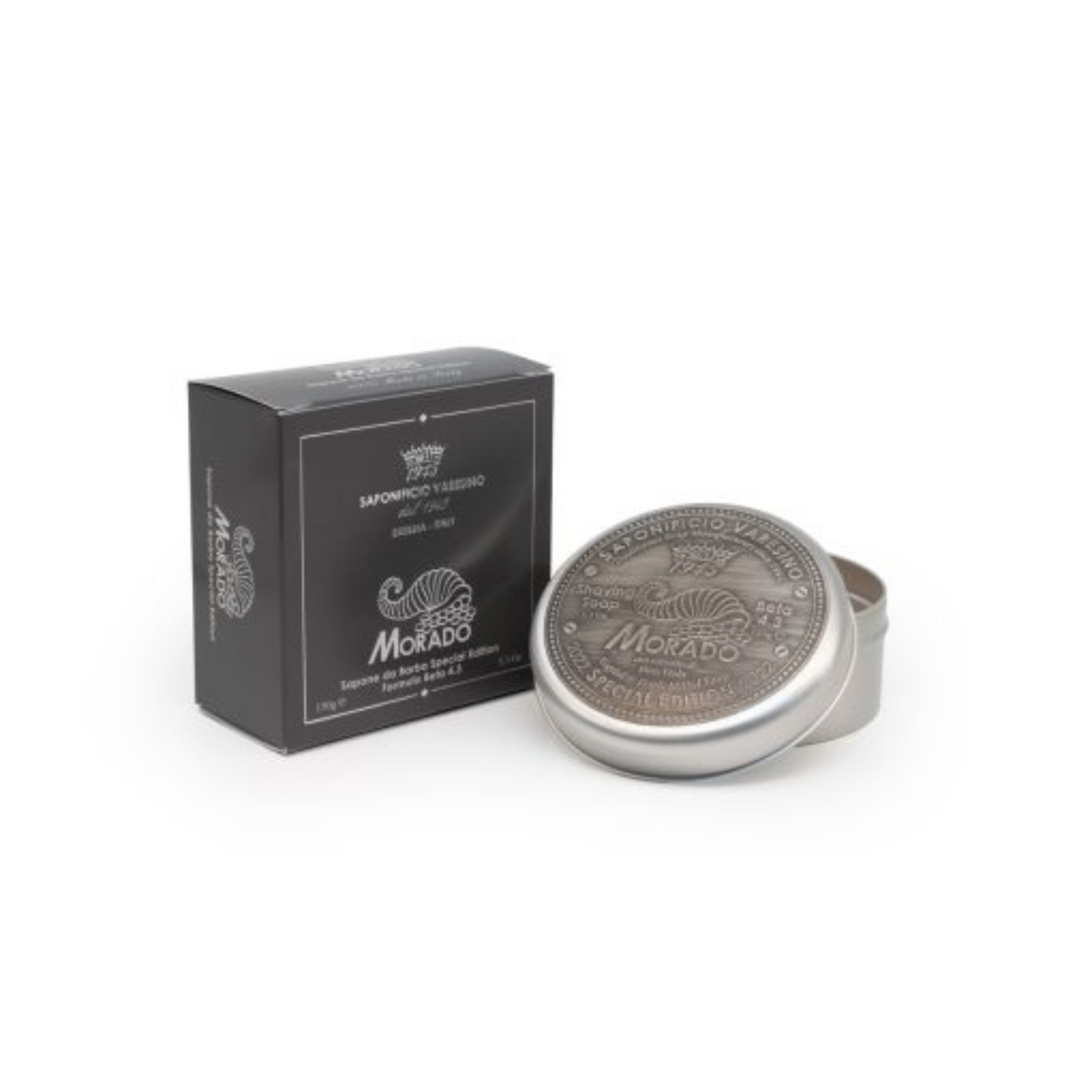 Primary Image of Morado Shaving Soap In Aluminium Jar