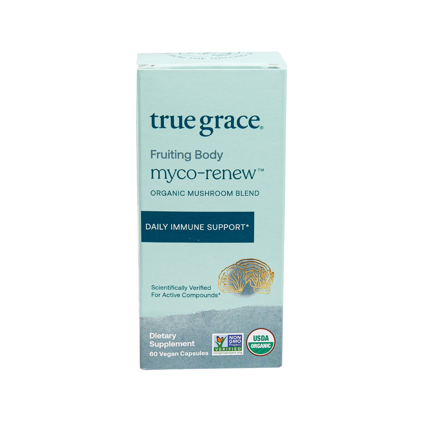 True Grace Organic Myco-Renew Mushroom Blend Capsules (60 count) #10085162