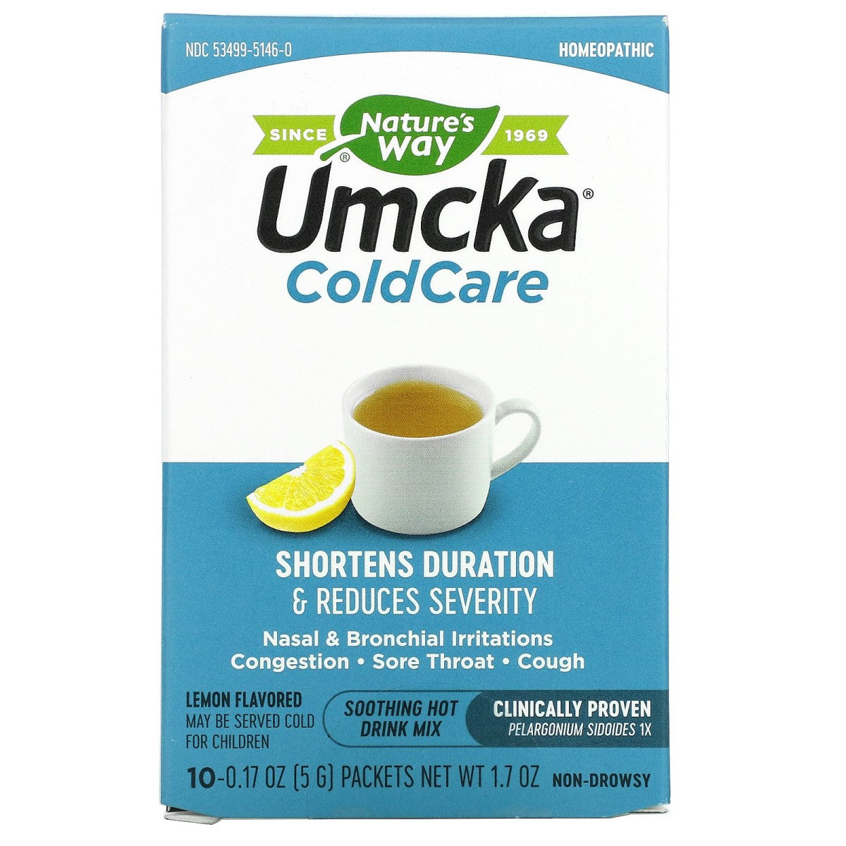 Primary image of Umcka ColdCare Soothing Hot Drink (Lemon)