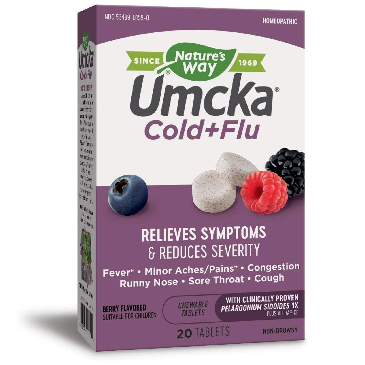 Primary image of Umcka Cold+Flu Berry Chewables