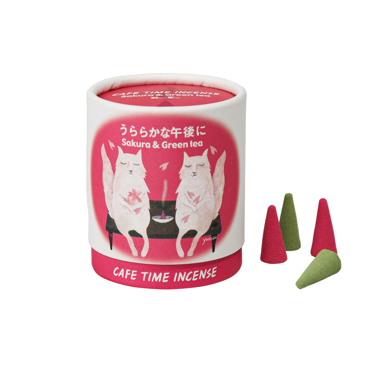 Primary image of Sakura Green Tea Cafe Time Incense Cones