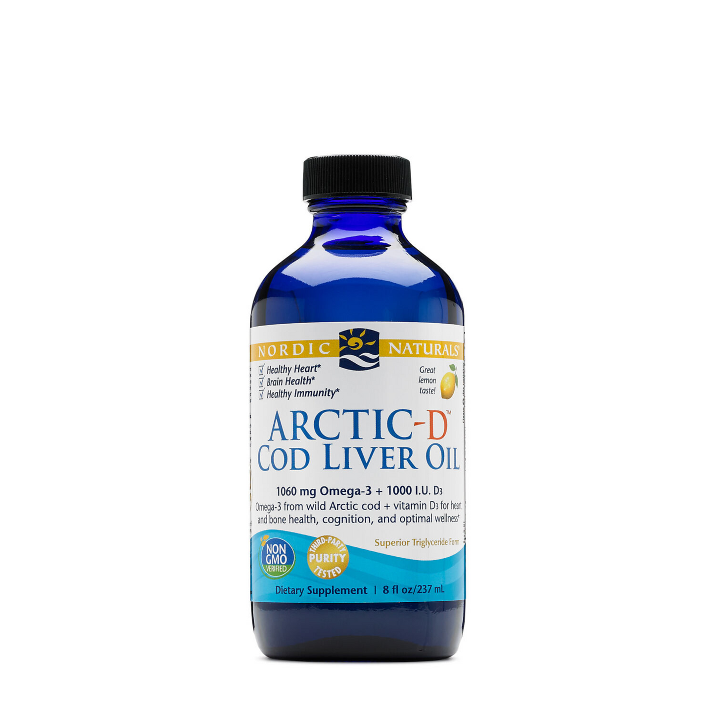 Primary image of Arctic-D Cod Liver Oil (Lemon Flavored)
