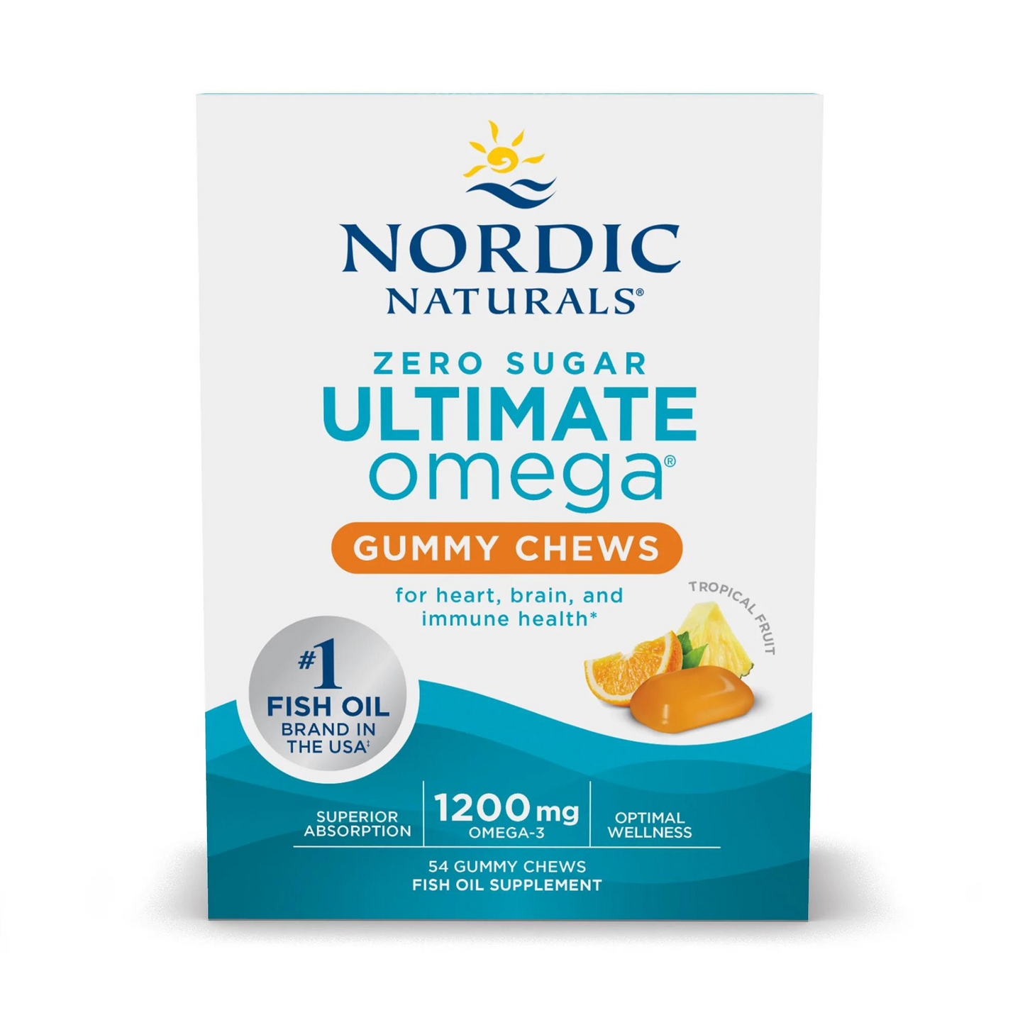Primary Image of Nordic Naturals Ultimate Omega Gummy Chews (54 count) 