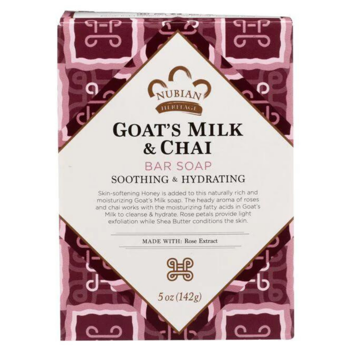 Primary Image of Nubian Heritage Goat's Milk and Chai Bar Soap (5 oz)