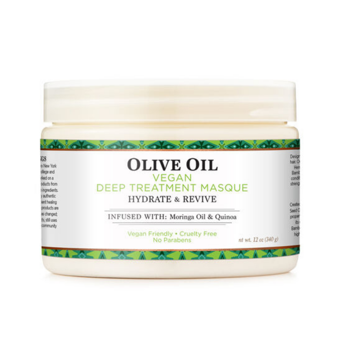 Primary Image of Nubian Heritage Olive Oil Vegan Deep Treatment Masque (12 oz)