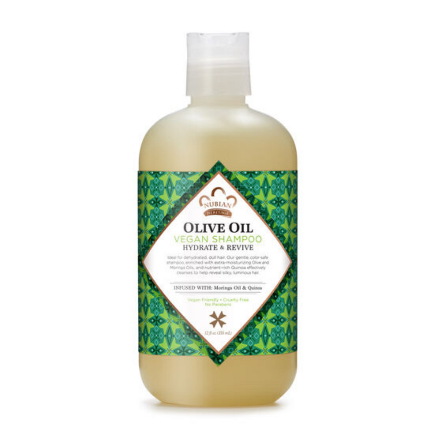 Primary Image of Nubian Heritage Olive Oil Vegan Shampoo (12 fl oz)