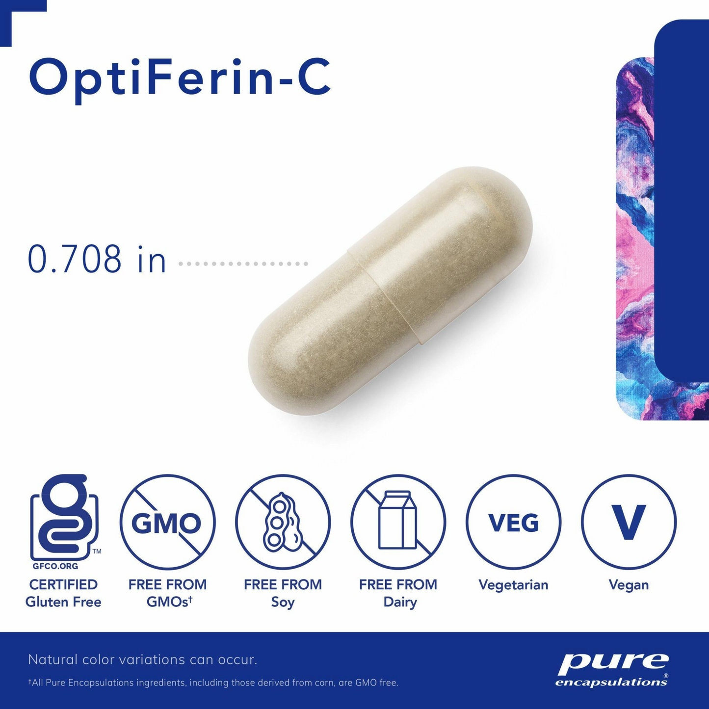 Pure Encapsulations OptiFerin-C Capsules (60 count) #10085787