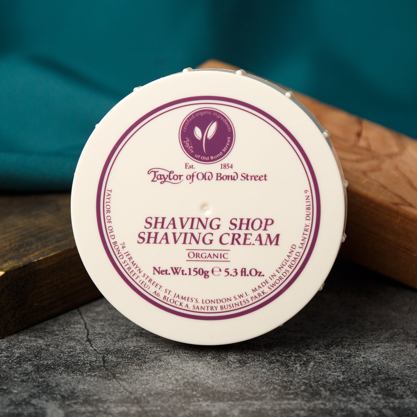 Taylor of Old Bond Street Organic Shaving Soap Scented Cream (150 g) #10084675
