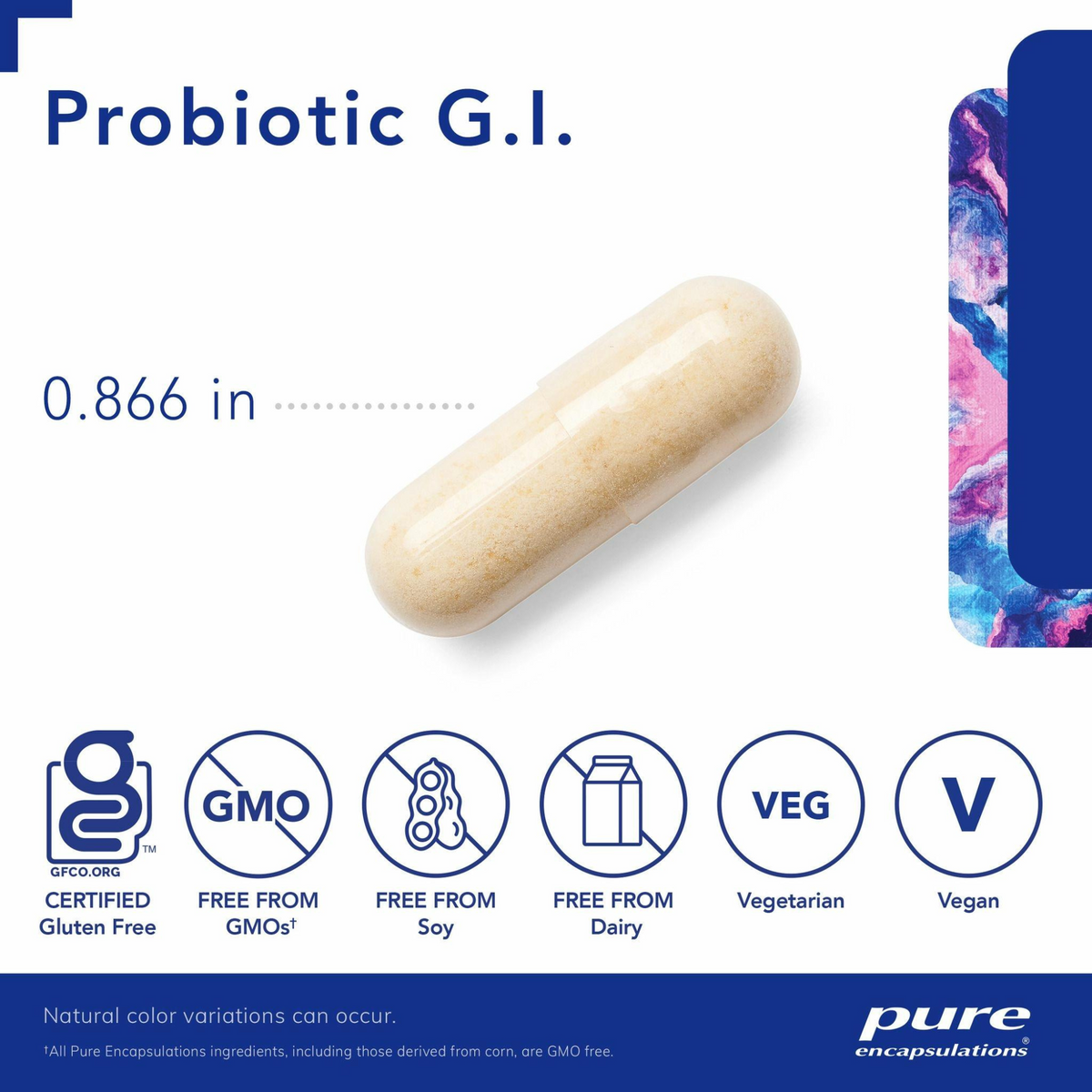 Pure Encapsulations Probiotic G.I. Capsules (60 count) #10085796