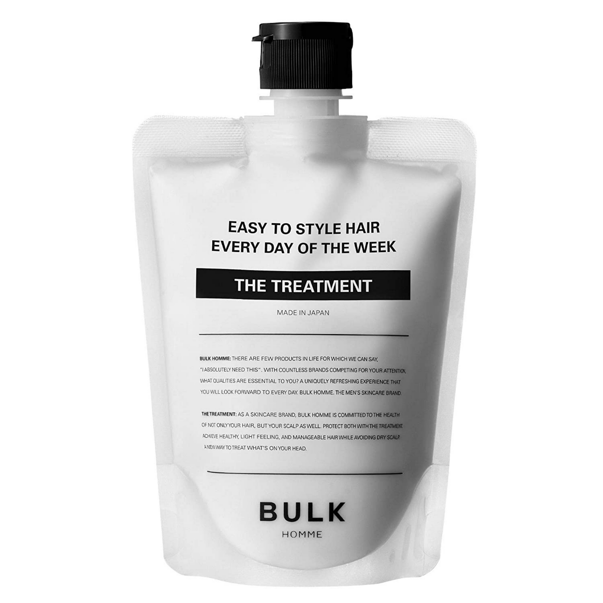 BULK HOMME SHAMPOO and TREATMENT BULK HOMME SHAMPOO and TREATMENT
